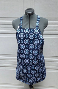 Butcher style Apron "Seattle Mariners"