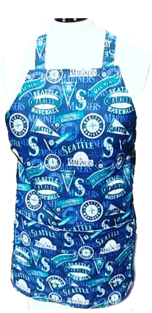 Butcher style Apron "Seattle Mariners"