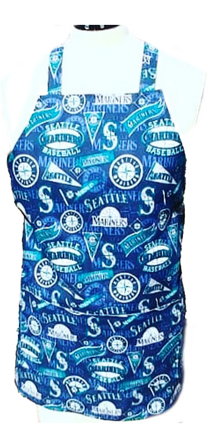 Butcher style Apron "Seattle Mariners"