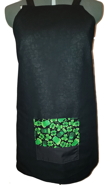 Shamrock St. Patty's day Apron