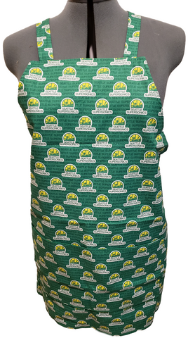 Butcher Style Apron "Seattle Super Sonics "