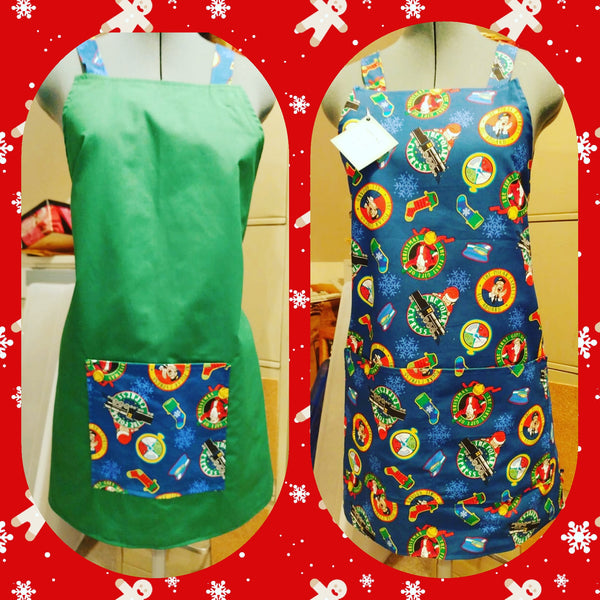 Polar Express Holiday Apron