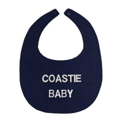 Coastie Baby Bib