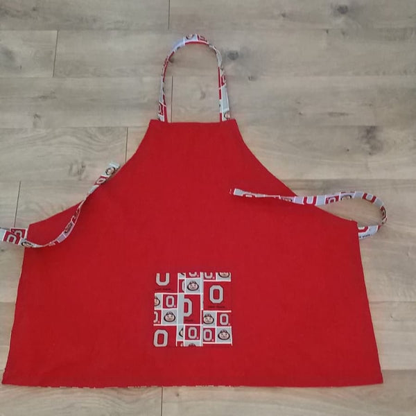 Butcher Style Apron "OH-IO State"