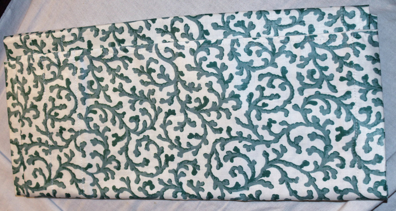 Green Branch Valance