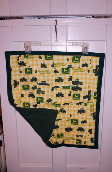 John Deere Doll Quilt or Wall Hanging