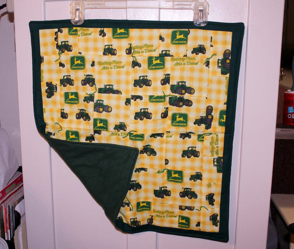 John Deere Doll Quilt or Wall Hanging