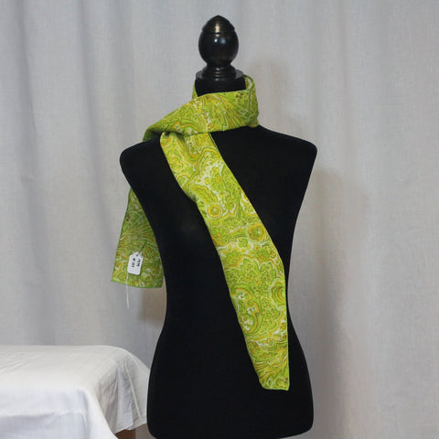 Paisley Green Scarf