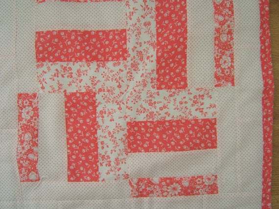 Doll Quilt in Pink