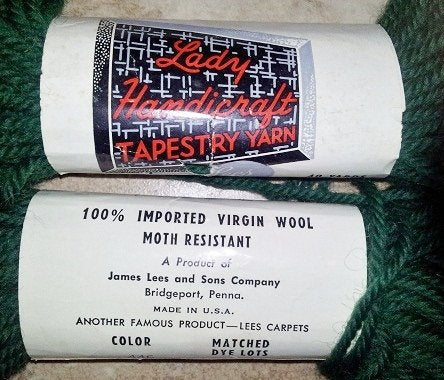 Lee Imported Virgin Wool Tapestry #446