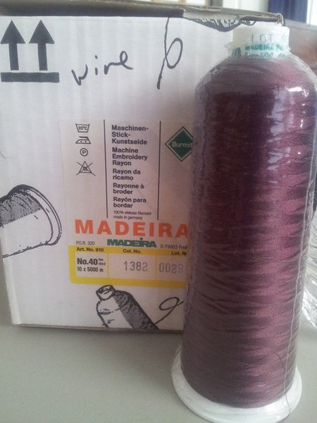 Madeira Rayon Embroidery Cone Thread